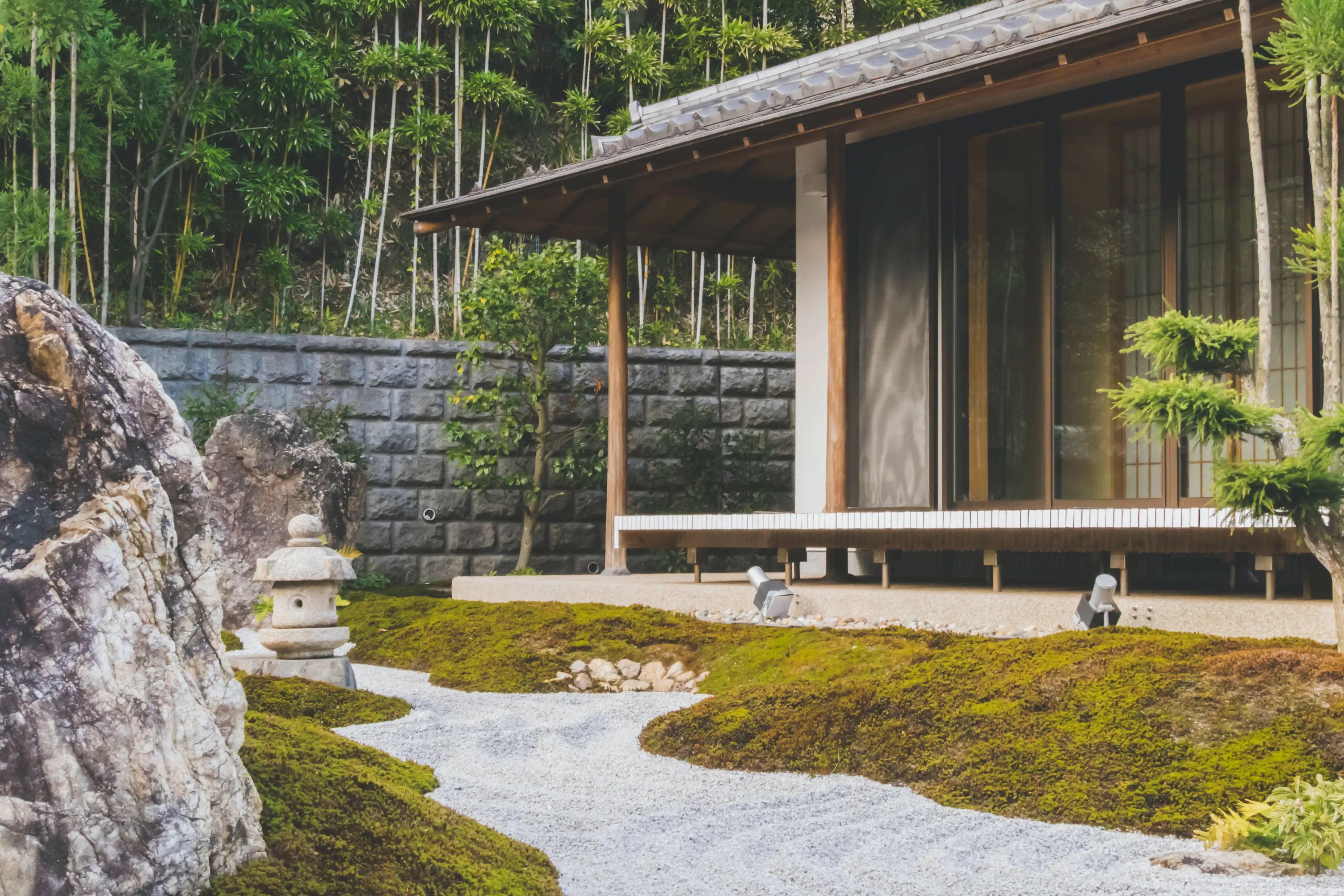House with garden